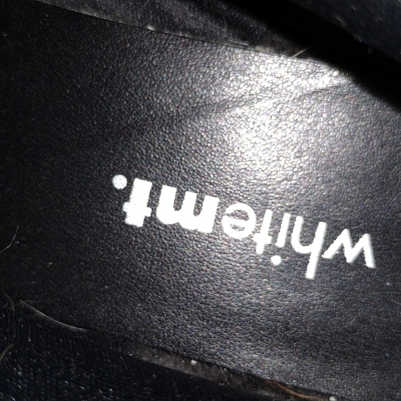 White Mt. Size 8 Women's Winter Ankle Boots Booties Black Gray Faux Fur Suede - Picture 7 of 7